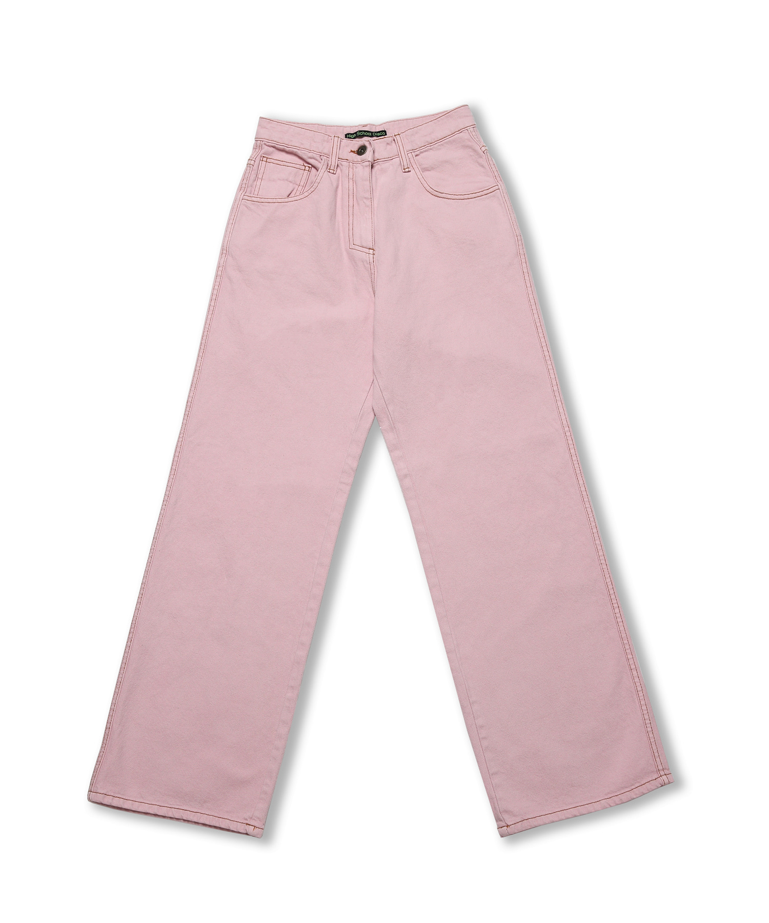Color Wide Pants_indipink